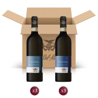 Riserva - confezione mista da 6 bottiglie per una degustazione di Barbera d'Asti Superiore - Bel Sit Winery