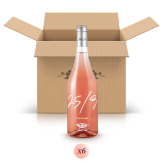 25/9 - pack of 6 bottles of good rosé wine - Bel Sit Winery
