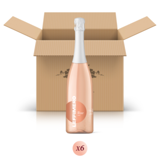 Leffimero - confezione da 6 bottiglie di vino spumante rosato - Bel Sit Winery